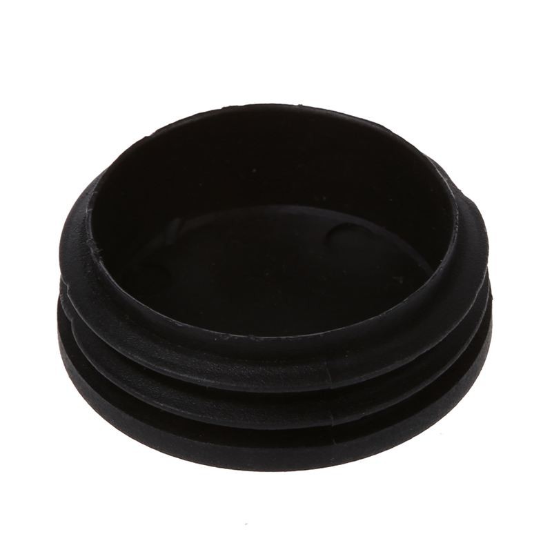 Set 6 Nắp Đậy Ống Nước Bằng Nhựa Màu Đen 50mm