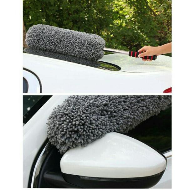 Chổi Lau Bụi Xe Ô Tô Hàng Loại I Sợi Dầu Chuyên Dụng Sợi Siêu Mịn Microfiber - Chổi Lau Bụi Cho Văn Phòng, Gia Đình