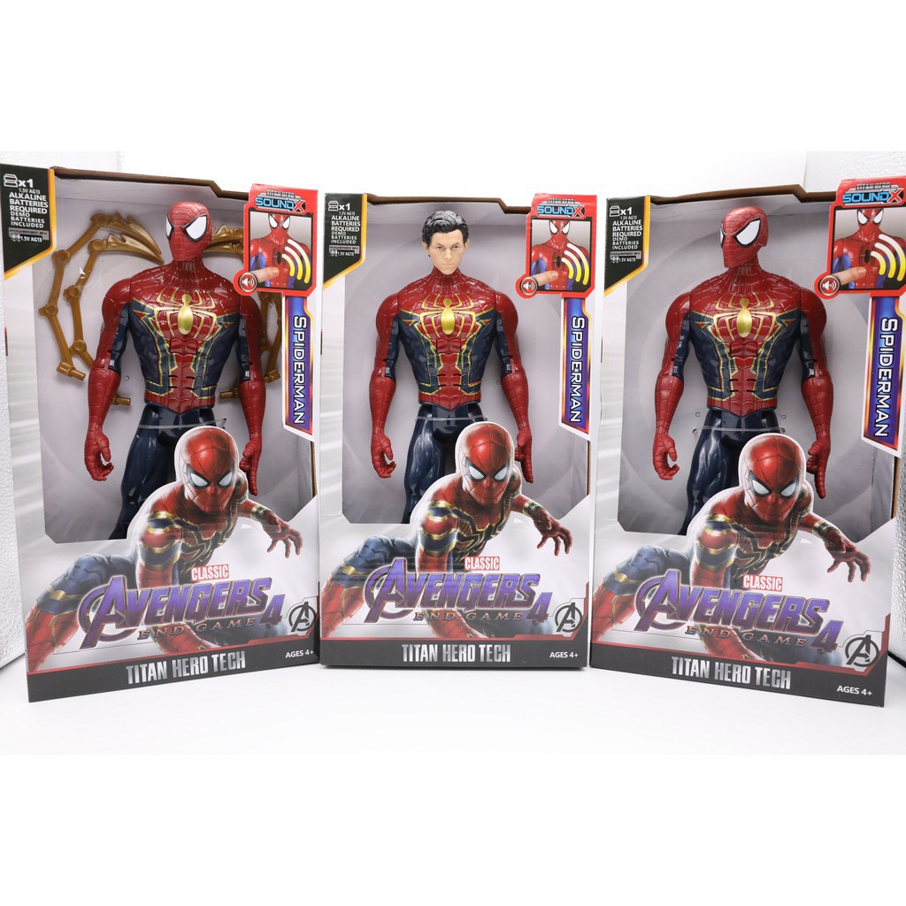 Siêu Anh Hùng Người Nhện Spider Man Có Khớp Tay Chân Đèn Và Nhạc