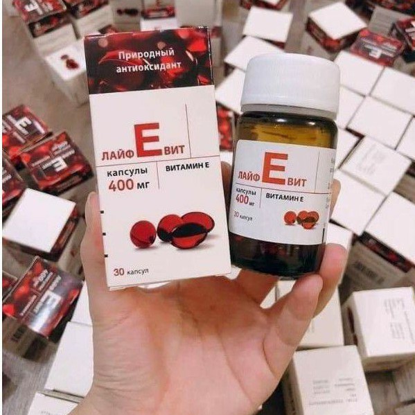 Vitamin E  đỏ của nga 400mr