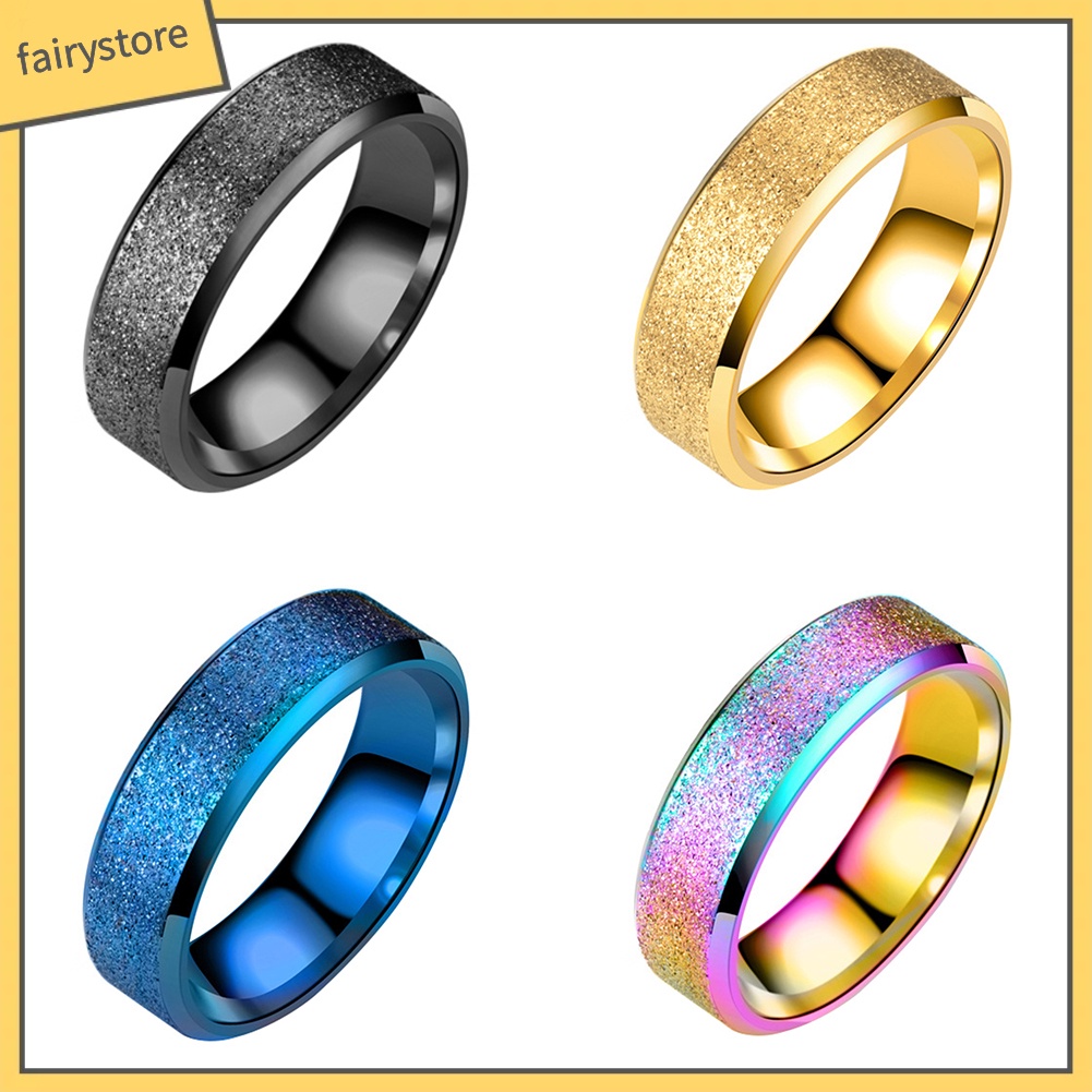 Nhẫn Thép Không Gỉ Thời Trang Cho Cặp Đôi