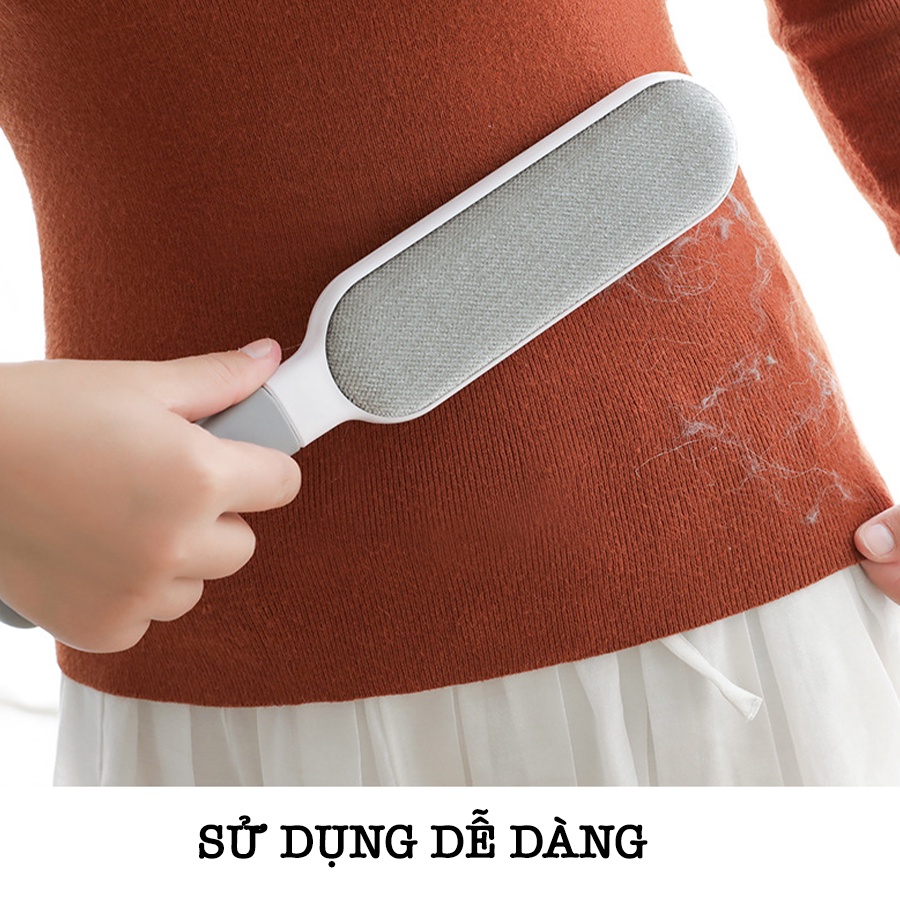 Cây Lăn Bụi Có Tay Cầm, Cây Lăn Bụi Tĩnh Điện Làm Sạch Bụi Bẩn Dùng Vĩnh Viễn K006