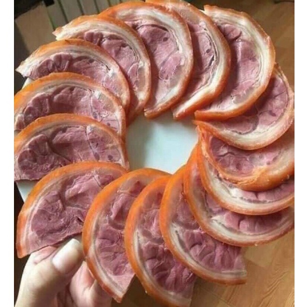 GIAO TPHCM Đặc sản Chân giò rút xương hun khói 400gr