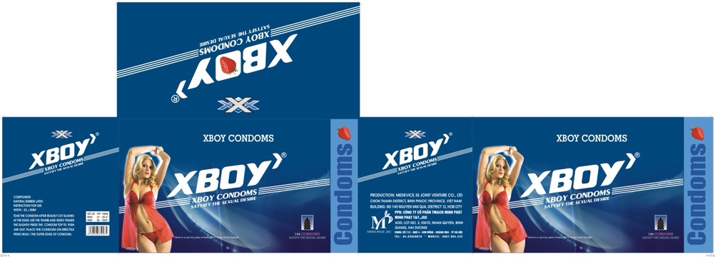 RẺ NHẤT TRỊ TRƯỜNG BAO CAO SU SIÊU MỎNG XBOY hộp 12 cái