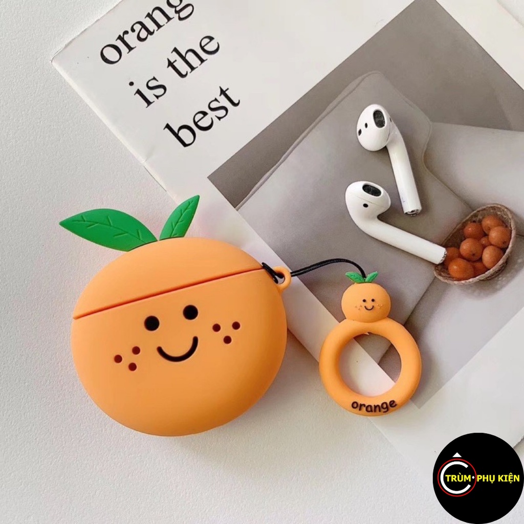 [BAO BẢO VỆ] Case Airpod 1 2 Pro Vỏ bao bọc Trái cây Nhiệt đới đựng tai nghe không dây airpods Fruit