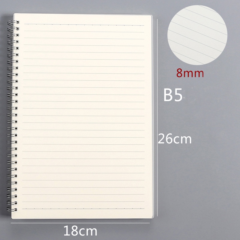 Ruột sổ còng giấy refill A5 B5 A4 20 26 30 lỗ sổ còng giấy refill caro kẻ ngang sổ planner bullet journal chống loá