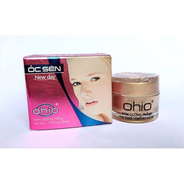 Kem dưỡng trắng - Tái tạo - Chống nắng Ohio Ốc Sên New Day 18g