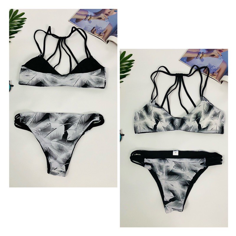 Bikini hai mảnh có mút ngực nhiều kiểu hàng xuất