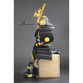 Búp bê Samurai , búp bê Nhật Bản .  Y5 ĐEN