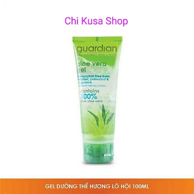 Gel Dưỡng Da Lô Hội Guardian Aloe Vera Gel Malaysia 100ml, 250ml