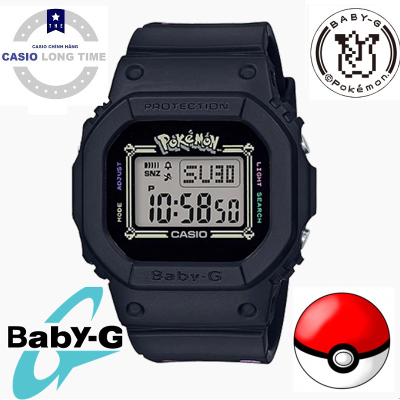 Đồng Hồ Nữ Casio Baby G BGD-560PKC-1DR  Chính Hãng - Bản Pokemon New - Bảo Hành Chính Hãng 5 Năm