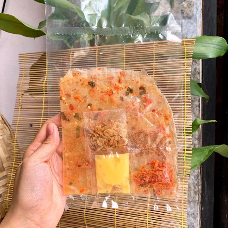 BÁNH TRÁNG BƠ TỨ VỊ ( BÁNH DẺO TÔM )