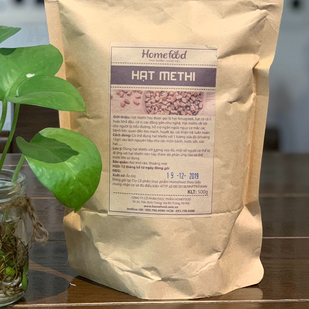 Hạt Methi ấn Độ 500gr