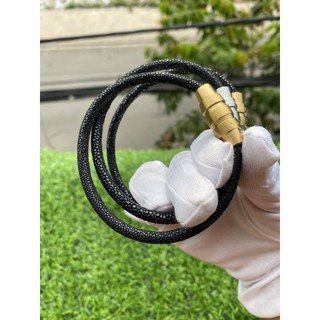 Vòng đeo tay MB da cá đuối 100%