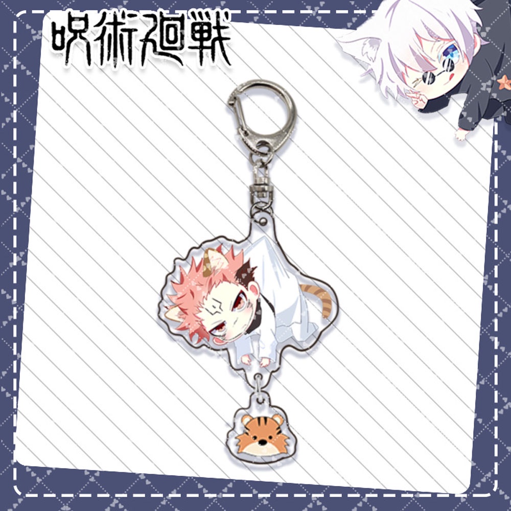 Móc Khóa Acrylic Hình Nhân Vật Anime