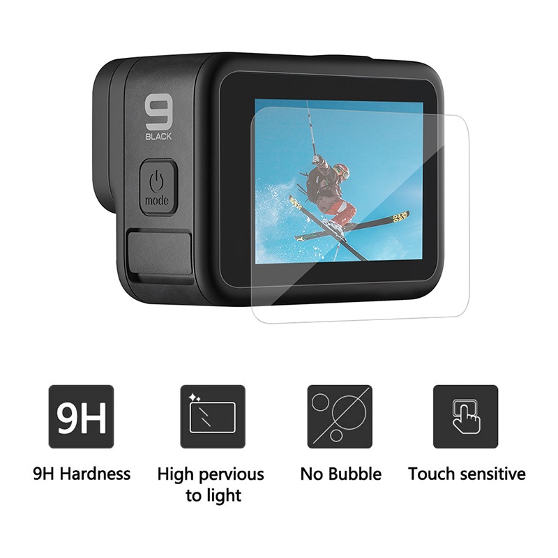Kính cường lực bảo vệ màn hình cho GoPro Hero 9 Go Pro 9 Action Camera