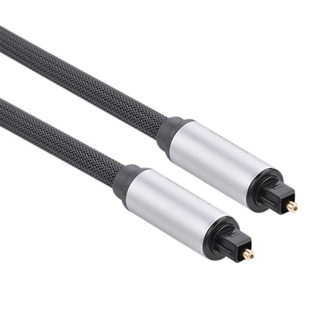 Dây quang cao cấp (Toslink Optical) dài 2m UGREEN 10540 - Dây audio quang đầu nhôm -Hàng CHÍNH HÃNG bảo hành 18 tháng