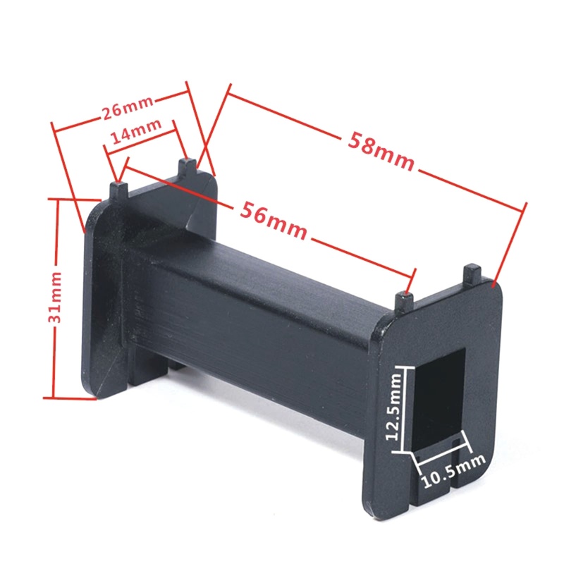 Bộ Khung Cuộn Chỉ Bằng Nhựa ABS Thân Thiện Với Môi Trường Không Dễ Bị Hư Hại DIY