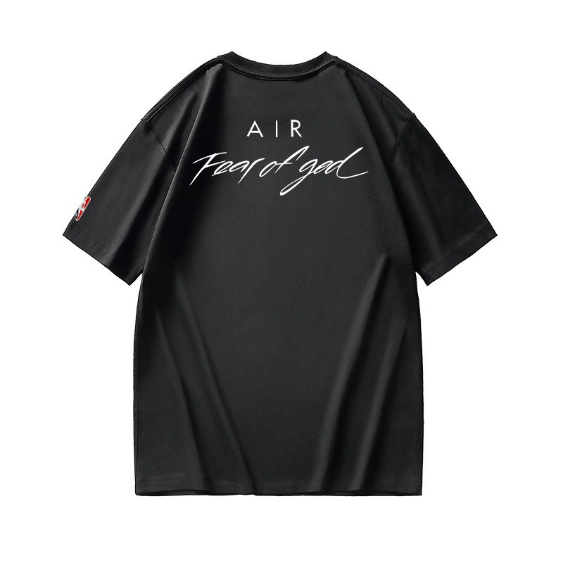 Áo thun tay lỡ cho bé và gia đình  Fear of god Air , áo cộc tay nam nữ unisex, Samyy_vn