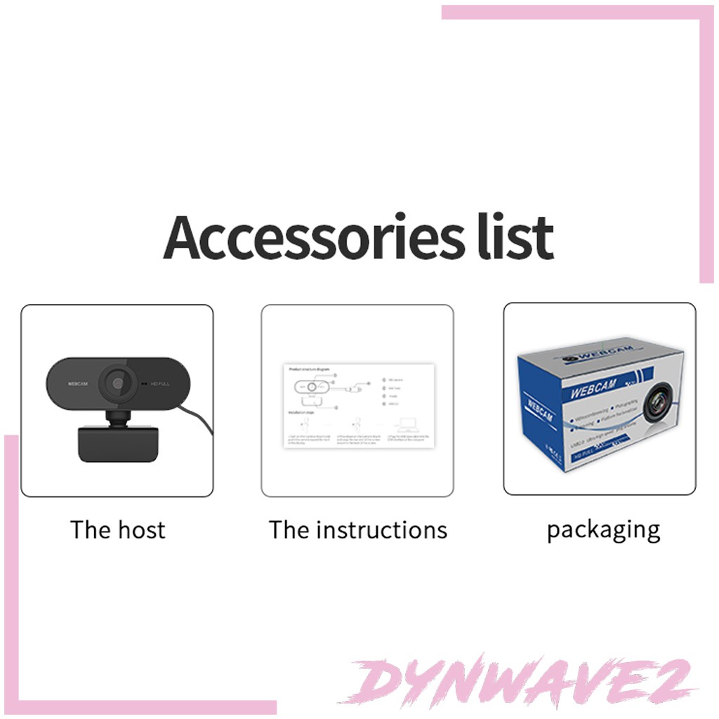 Webcam Hd Thông Minh Có Thể Xoay Được Dynwave2 | BigBuy360 - bigbuy360.vn