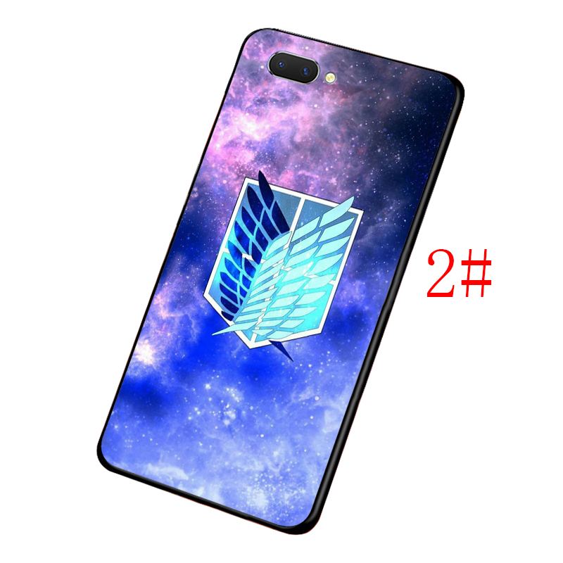 Ốp Lưng Silicone In Hình Attack On Titan Cá Tính Cho Oppo Reno Z 2 2f 2z 10x Ace 3 4 Pro 5 4g