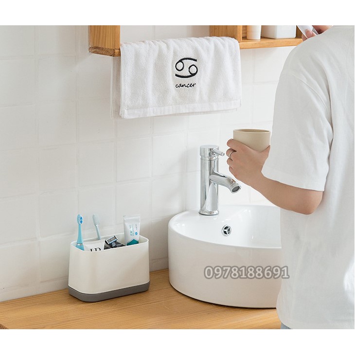 Giá Để Bàn Chải, Dụng Cụ Nhà Tắm Có Thể Tháo Rời - HM52