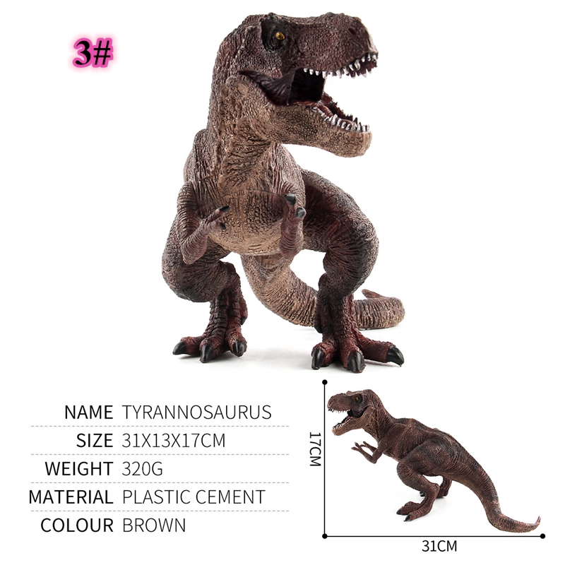 Mô hình đồ chơi GOROCK thiết kế khủng long Tyrannosaurus/Plesiosaurus Công viên kỷ Jura