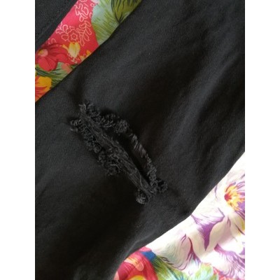 (Sẵn) quần baggy ulzzang quần nữ đẹp jean rách quần jeans ống rộng bò mềm đen trắng kiểu dáng hàn quốc | BigBuy360 - bigbuy360.vn