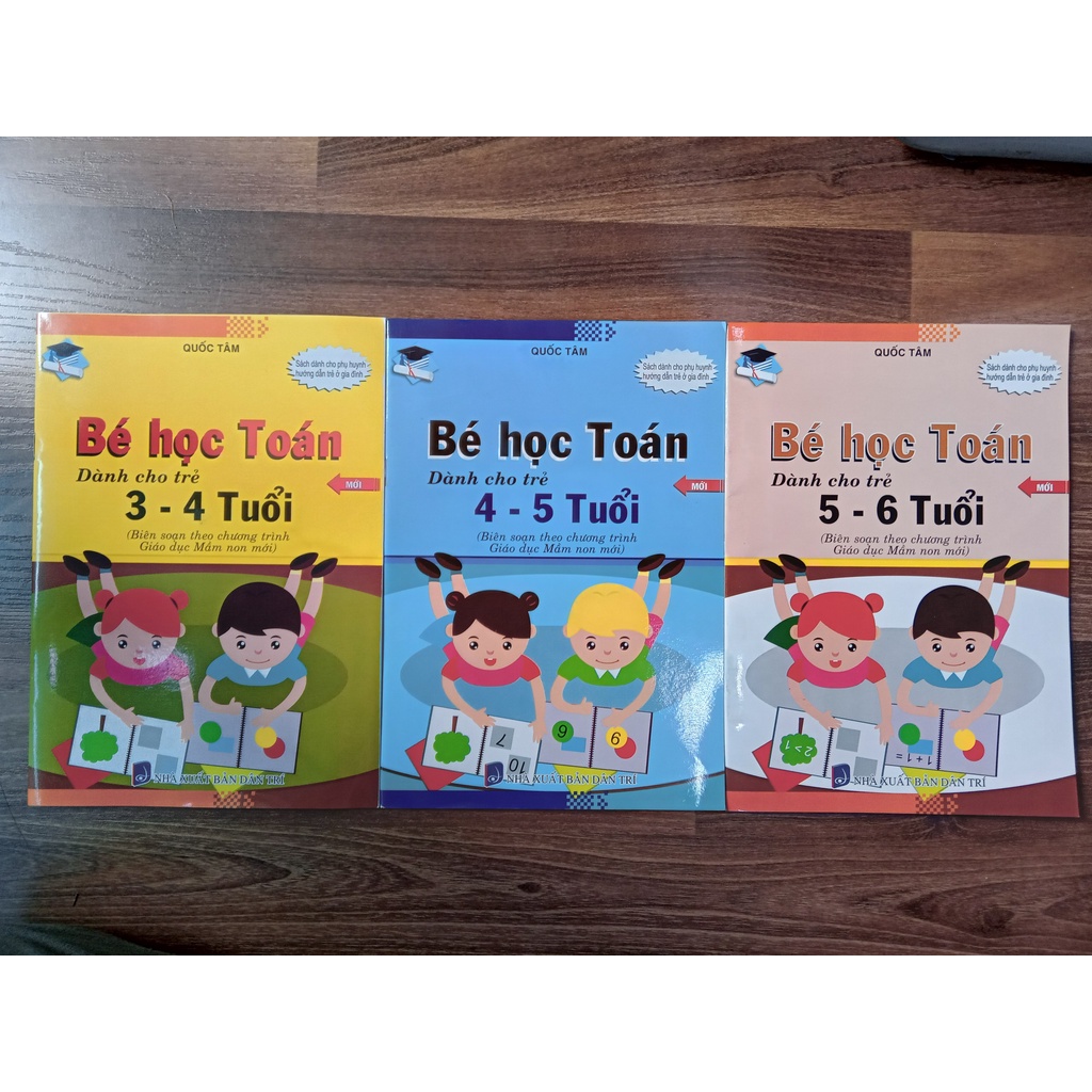Sách - Bé Học Toán Dành Cho Trẻ 4 - 5 Tuổi