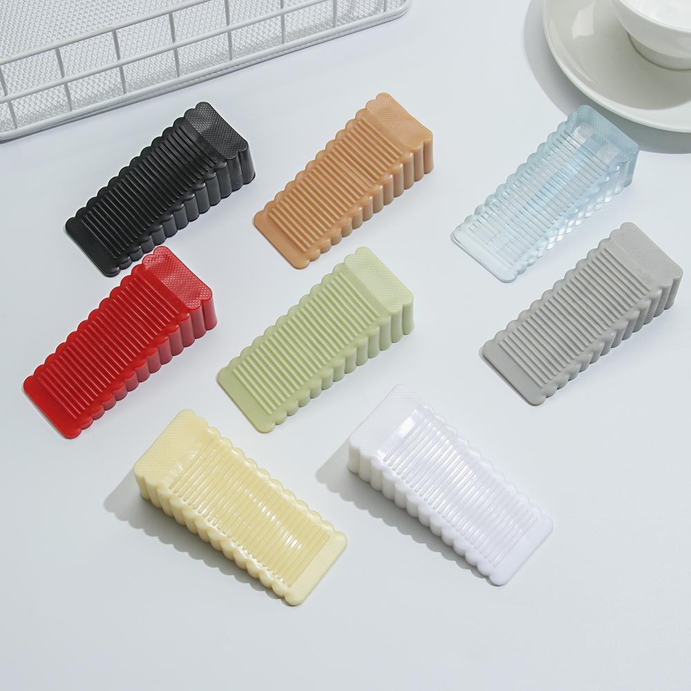 LET Miếng Chặn Cửa Bằng Silicone ABS Chống Va Chạm