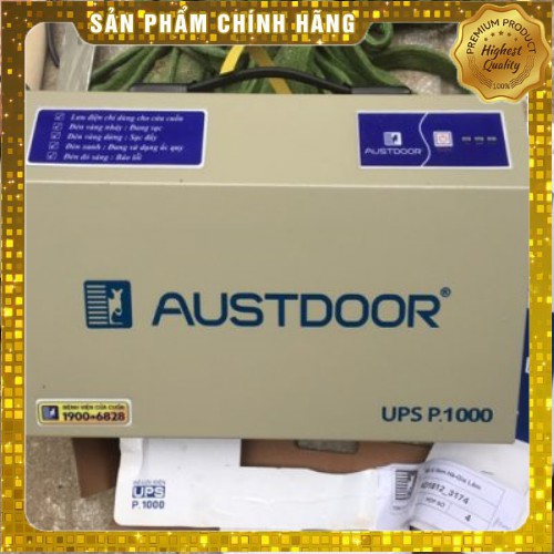 Bộ lưu điện cửa cuốn Chính Hãng AUSTDOOR P1000 850W - P2000 1200W