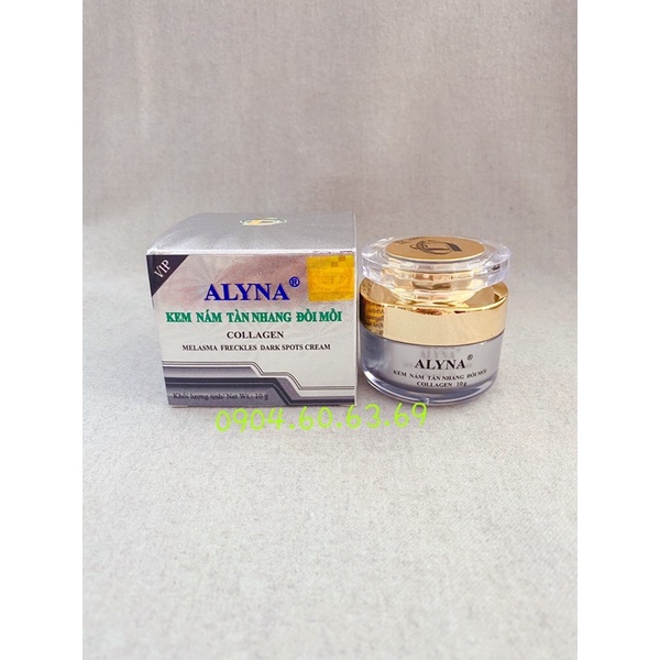 Kem ALYNA Collagen Nám Tàn Nhang Đôi Mồi 10g