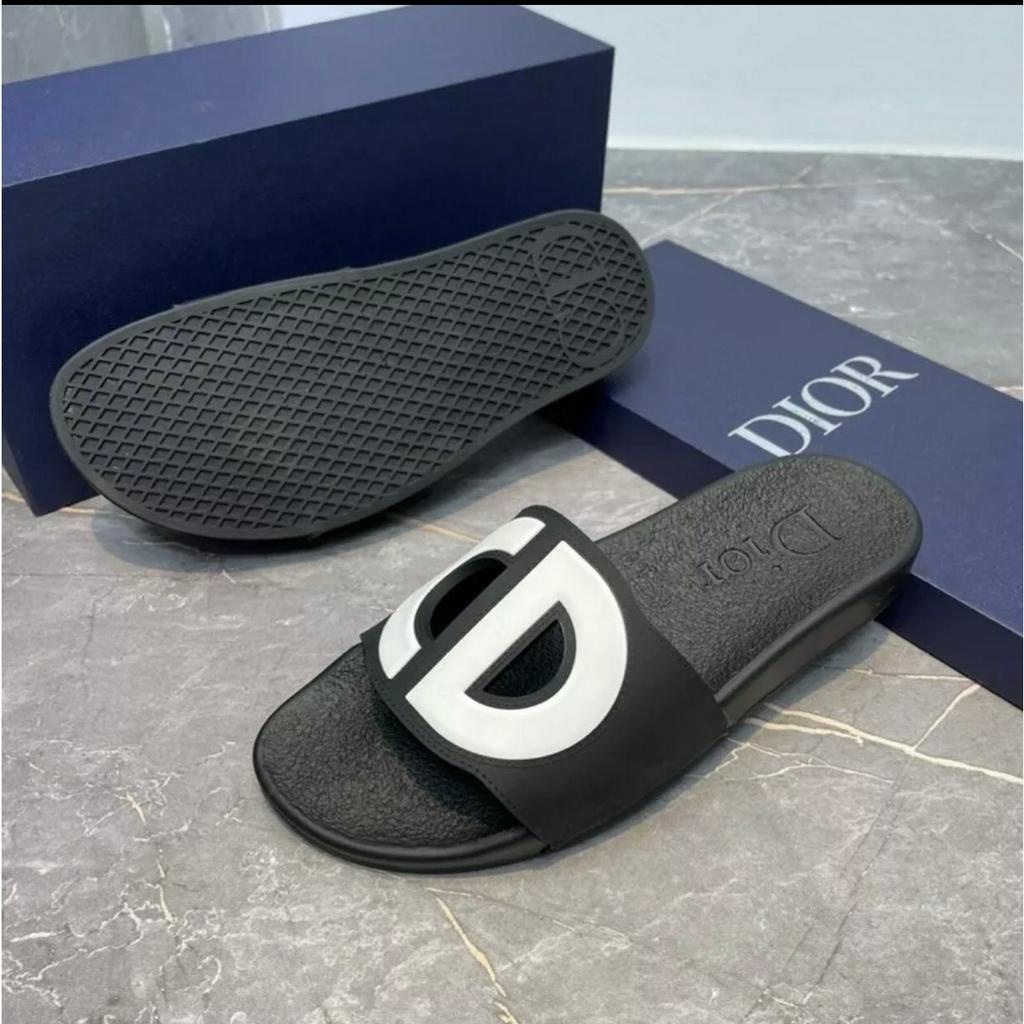 Dép quai ngang Lê Nam D.I.O.R CD Hàng Mới Nhất - Dép Quai Ngang Nam CD 2023