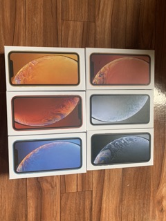 Hộp iphone XR 5 màu ( Vàng - trắng - đen - xanh - đỏ )