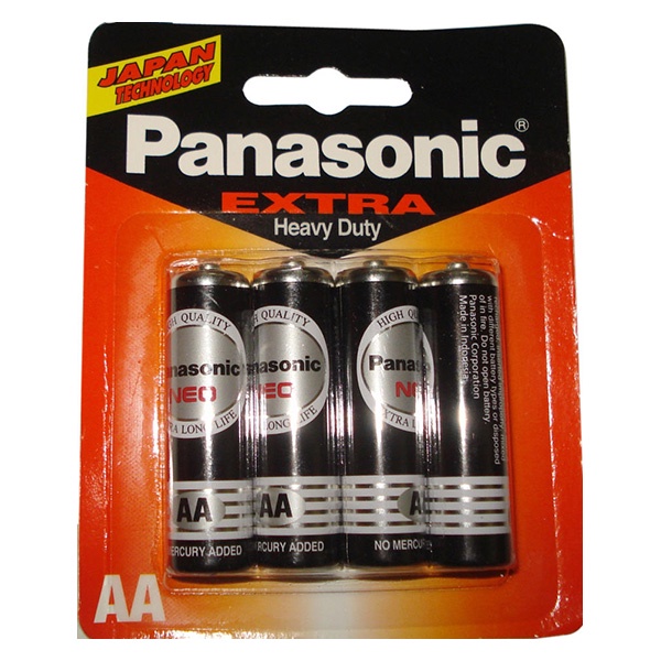 Combo Pin AA Maxell R6P / Panasonic Neo R6NT 1,5V - Pin Tiểu (2A) chính hãng, cho chuột máy tính, đồng hồ, micro karaoke