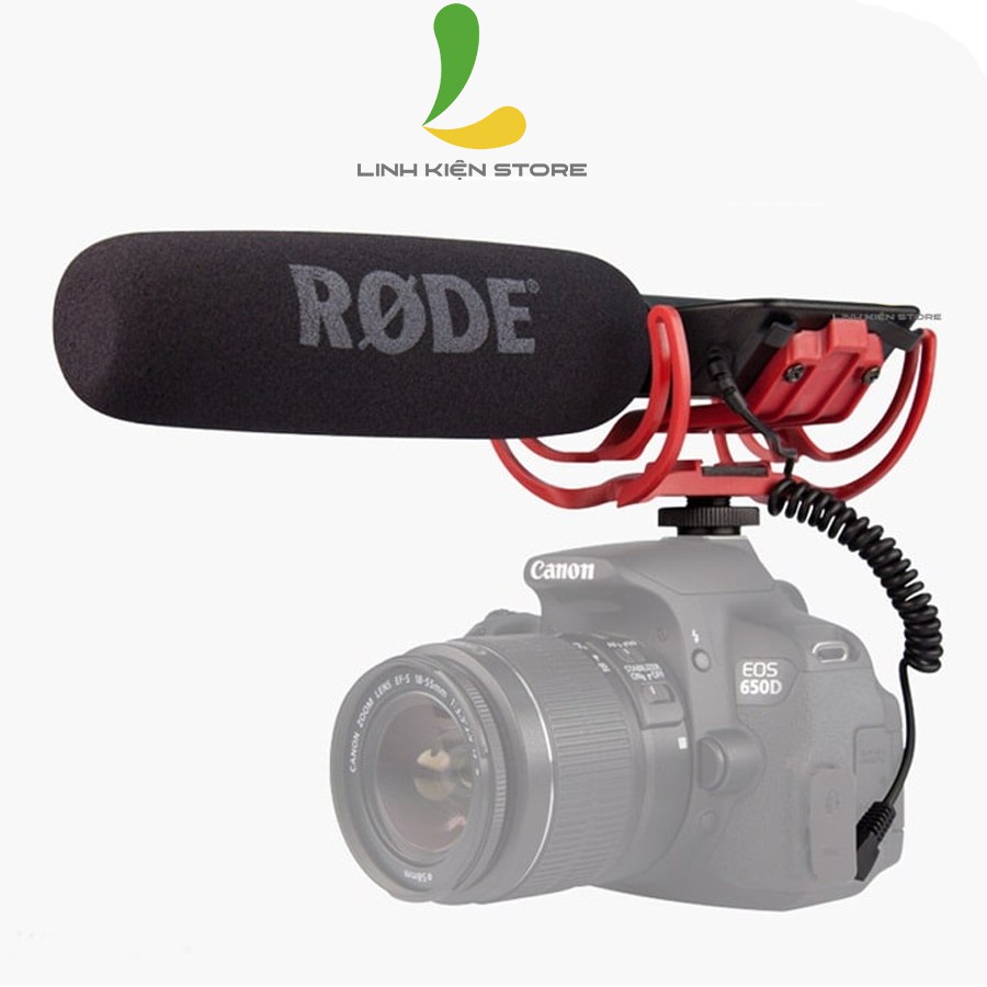 Microphone Rode Videomic Rycote / Rode VideoMicro micro thu âm cho máy ảnh, máy quay