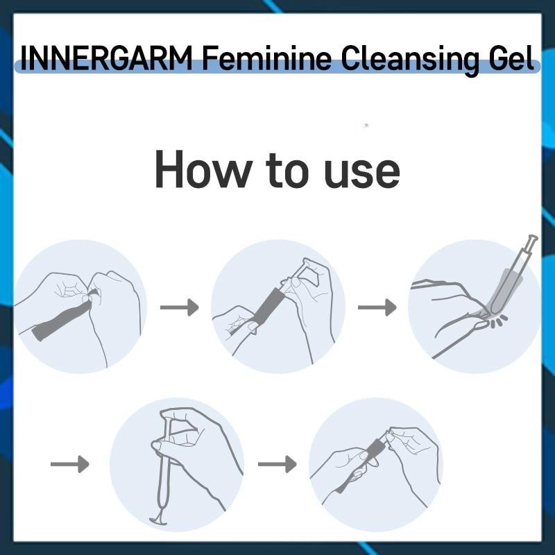 [MỚI 2021] Gel vệ sinh phụ nữ làm sạch và dịu nhẹ Inner Disposable Feminine Cleansing Gel 20 ống