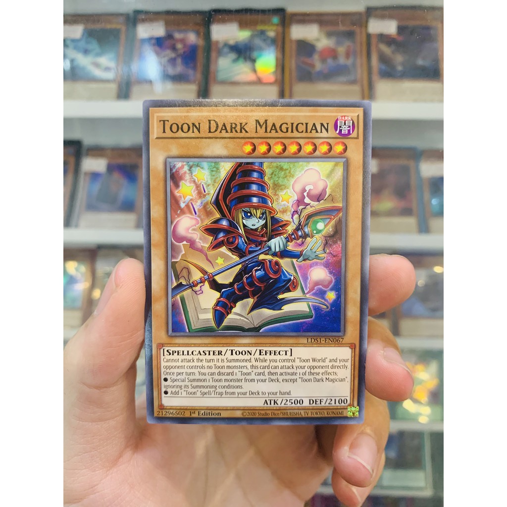 Thẻ Bài Lẻ YugiOh! Mã LDS1-EN067 - Toon Dark Magician - Common - 1st Edition