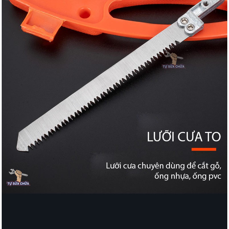 Bộ cưa cầm tay đa năng 11 chi tiết 9 lưỡi PLATINUM SAW chính hãng hàng xịn