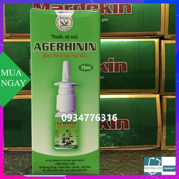 Xịt mũi AGERHININ