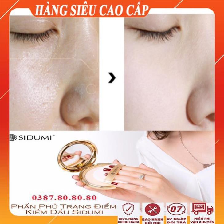 [ FreeShip - MUA 1 TẶNG 1 ] Phấn phủ kiềm dầu, siêu mịn, siêu đẹp, siêu cao cấp/ Phấn phủ kim cương Sidumi hàn quốc