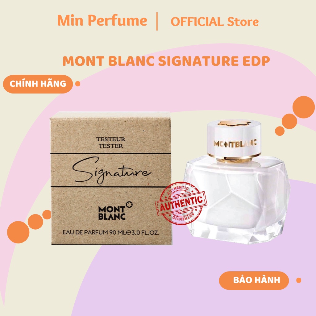 Nước hoa Mont Blanc Signature EDP Nữ tính, Nhẹ nhàng, Quyến rũ