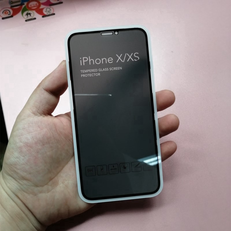 Kính cường lực 9h bảo vệ sự riêng tư chống nhìn lén độ nét cao cho iPhone 11 12 13 Pro max X XS MAX XR 6 6S 7 8 Plus