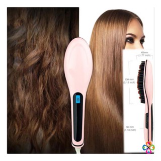 Lược điện chải thẳng tóc HQT906 (Hồng) loại lớn