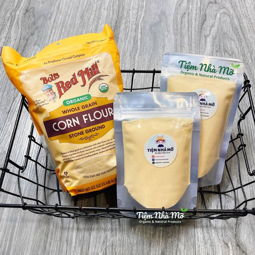 Bột Ngô/Bột Bắp HỮU CƠ Bob's Red Mill Cho Bé Và Gia Đình - Nhập Khẩu Mỹ