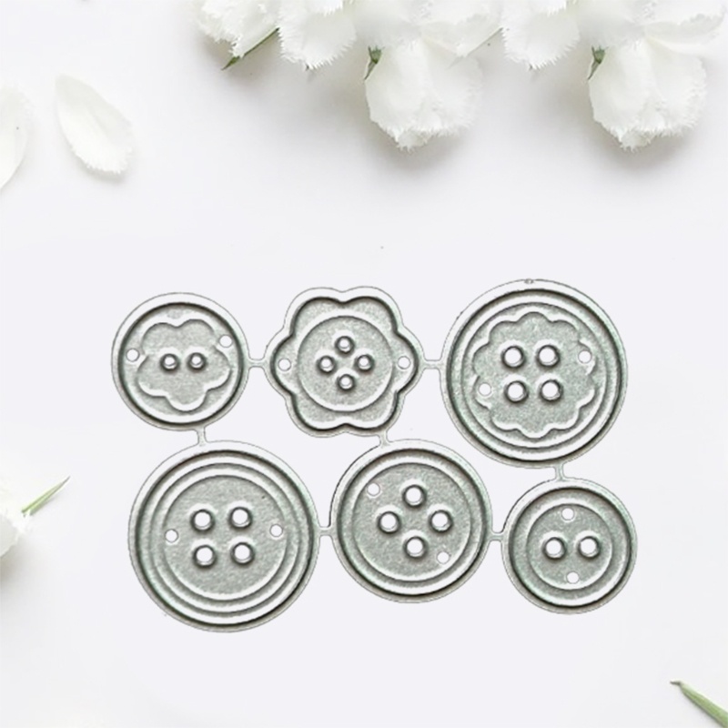 Khuôn Cắt Giấy Kim Loại Bằng Thép Carbon Hình Nút AOTO
