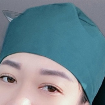 Mũ y tế vải dùng trong spa, thẩm mỹ màu cổ vịt, xanh dương loại đẹp