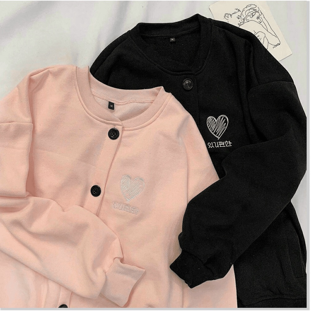 ÁO KHOÁC HODDIES NỮ SIÊU XINH CÓ NÚT ÁO CỰC HOTTT KME FASHION