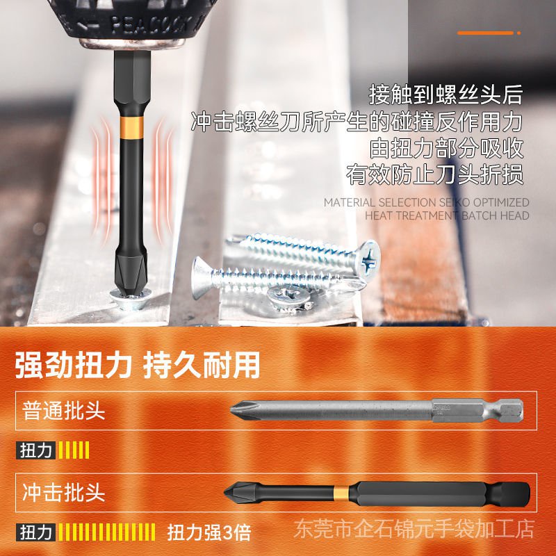 Bộ Mũi Khoan Điện Từ Tính Siêu Cứng Chống Va Chạm Mạnh Phong Cách Mới