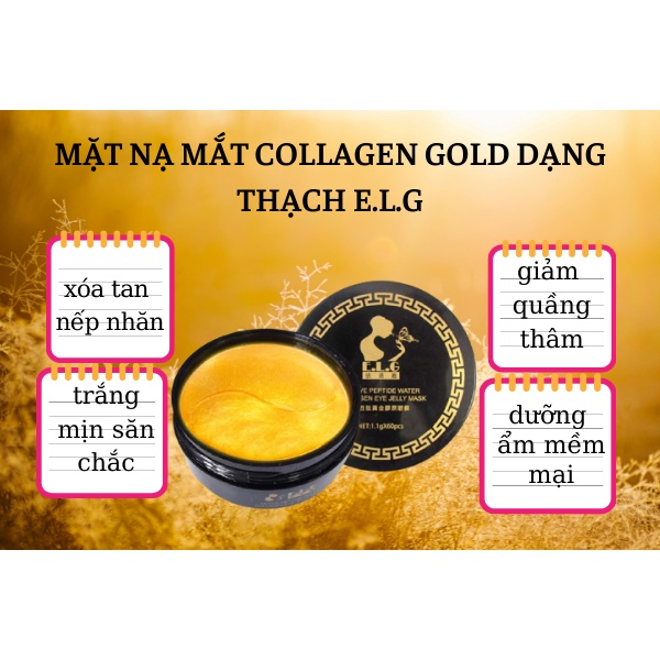 Mặt nạ thạch mắt ELG (gold)